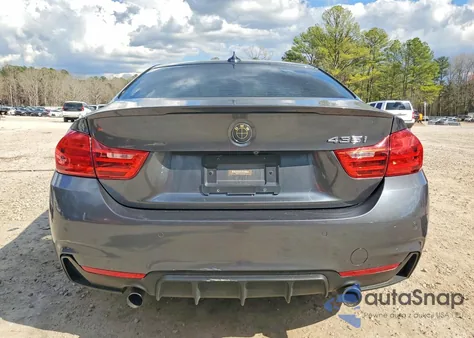 2015 BMW 435 I из США, поврежденный, VIN WBA3R1C50FK195432